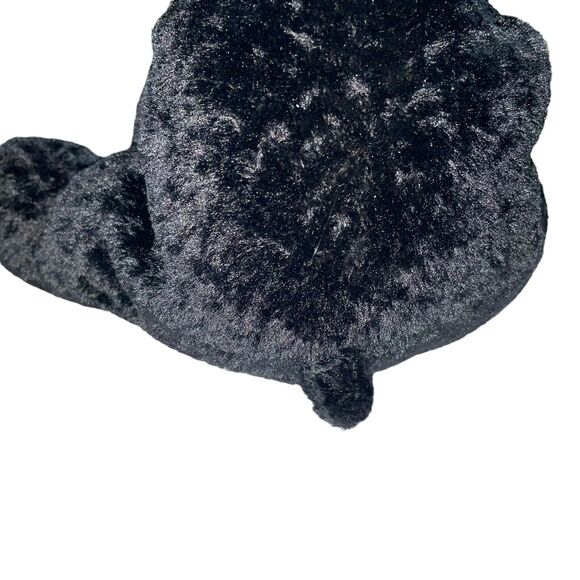 Vintage Mary Meyer Plush Black Bear Flip Flops Stuffed Animal Shower Nursery 14" - Picture 10 of 11